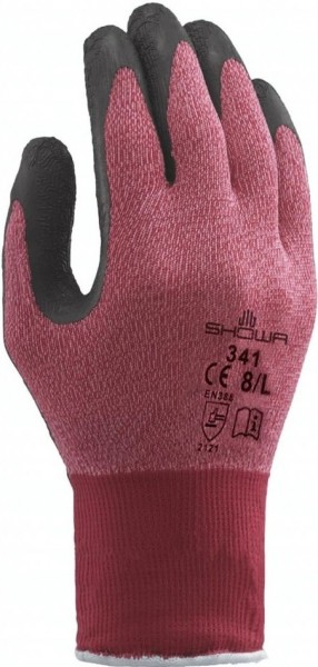 SHOWA 341R Latex protective glove