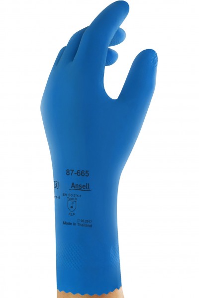 Ansell Universal Plus 87-665 Chemical protective gloves