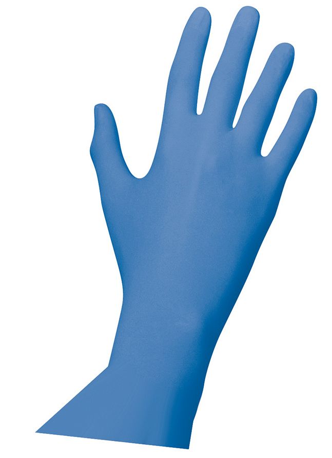 5 Boxes of 200 1000 Unigloves Blue Nitrile Powder Free Disposable Gloves 