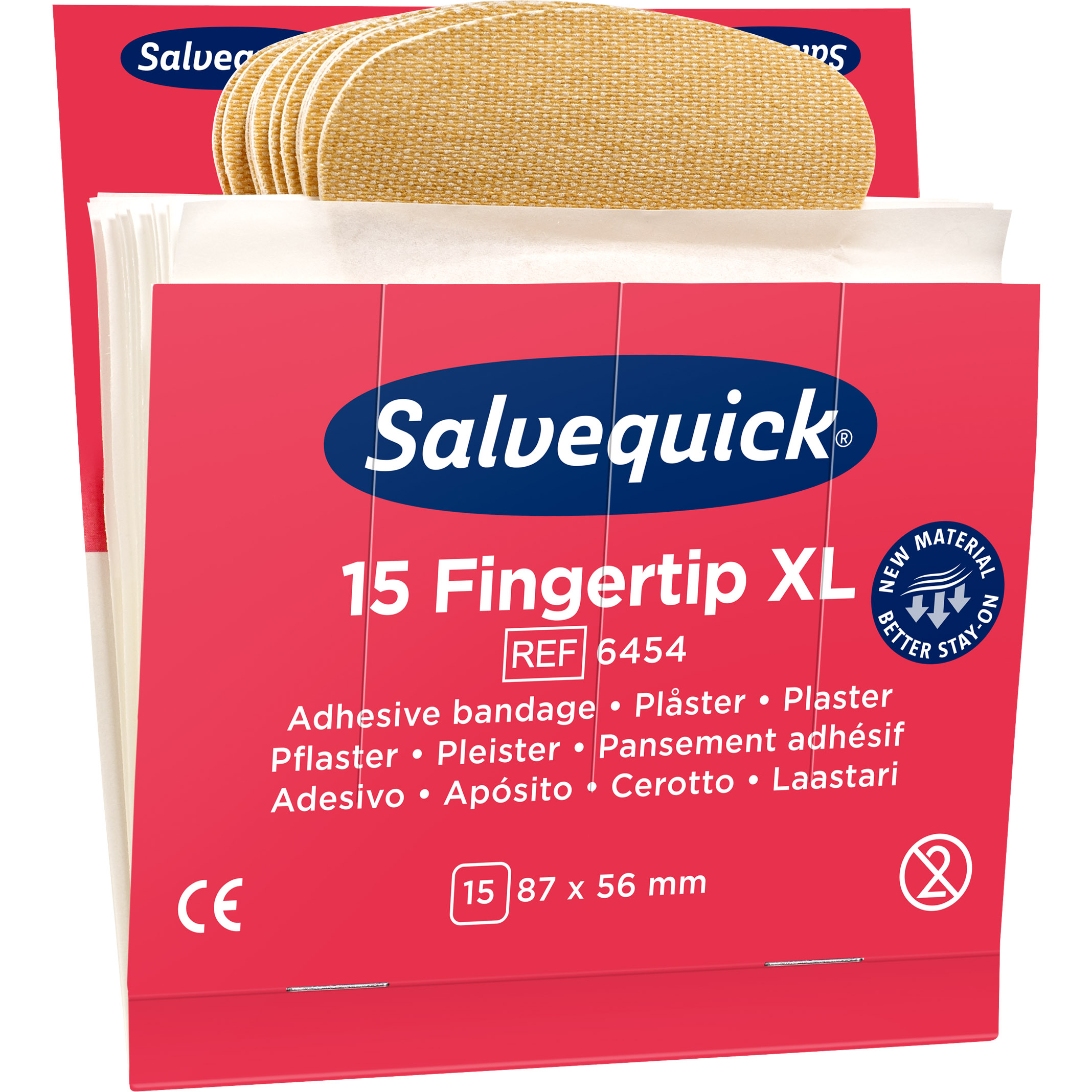 Pack of 6 Plum 5508 Refill QuickFix Finger Bandages 