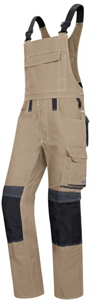 BP 1802-720 Comfort bib and brace trousers with Comfort Plus knee pad pockets