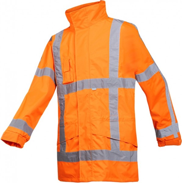 Sioen Boorne 350AA2EX1 Warning Protection Rain Jacket (RWS)