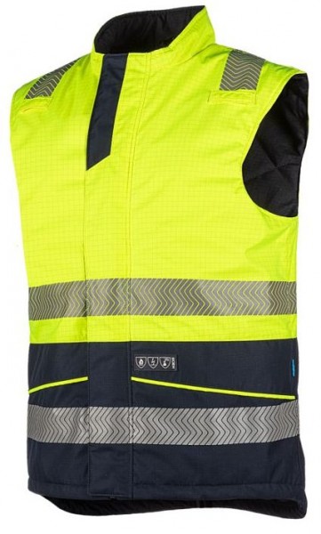 Sioen Vikja 9375A2ET2 High-visibility quilted vest