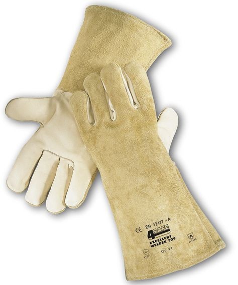 4Safe H590 35 Welding gloves made of cow grain leather in our online shop