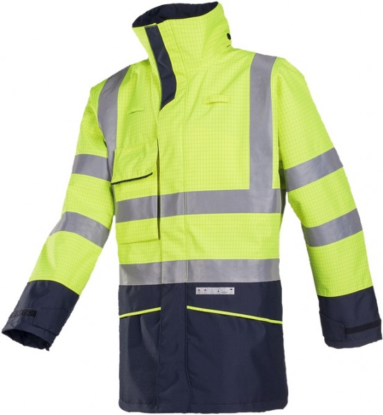Sioen Hedland 7223N3EF7 Multinorm high-visibility rain jacket