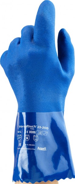 Ansell VersaTouch 23-200 chemical protective gloves