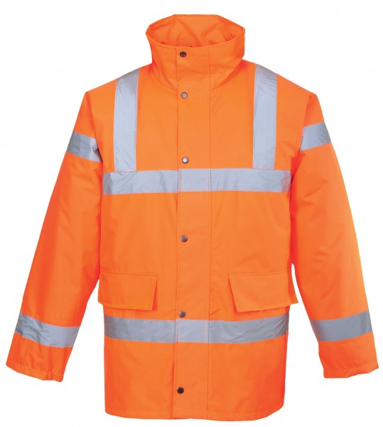 Portwest RT30 Warning protection traffic jacket light orange