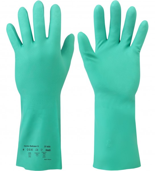 Ansell Sol-Vex 37-655 Chemical protective gloves