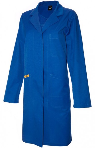 ESD Ladies Coat long sleeve cornblue 155g/m²
