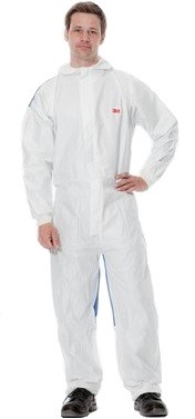 3M Protective suit 4535 Type 5/6 white/blue
