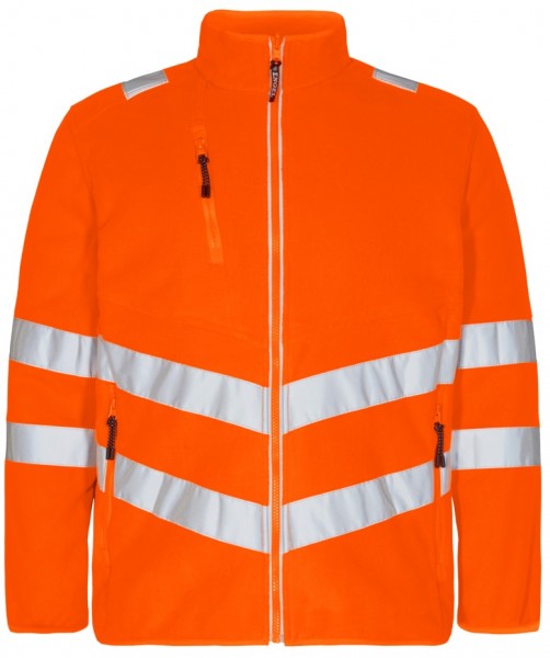 Engel 1192-236 Safety fleece jacket with high-visibility protection