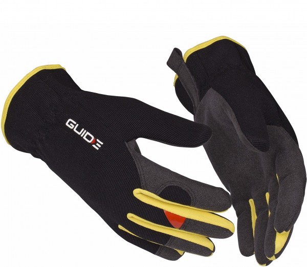 Guide 765 Protective gloves, Mikrofaser, stitched