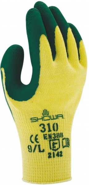 SHOWA 310G latex protective gloves