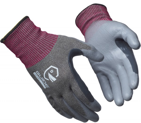 Guide 6601 heat and cut protection gloves level D ESD touch screen capable