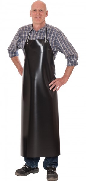 Guttasyn PVC apron black MR 5/5 s Dimensions 80x100 cm Thickness 0.5 mm
