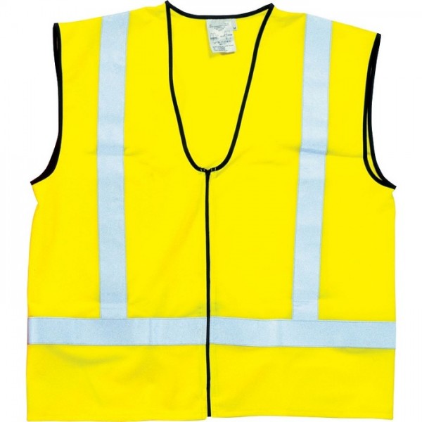 Ocean 1-88 High visibility vest with shoulder stripes