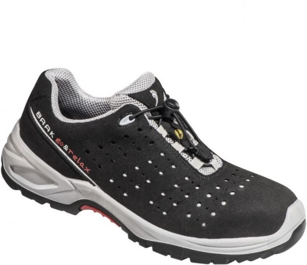 Baak 7007-N Henk low shoes S1P SRC ESD width 11 black-grey
