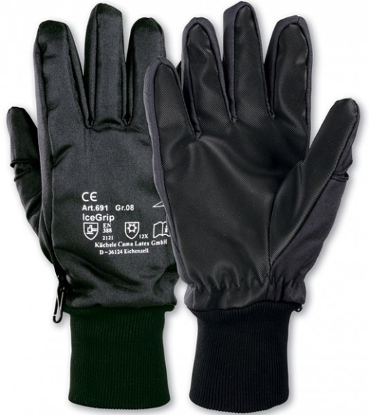 KCL Ice Grip 691 Protective gloves against cold down to -50 °C