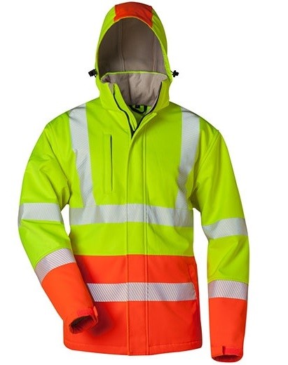 Safestyle 23561 HENNING Softshell jacket bright yellow/orange