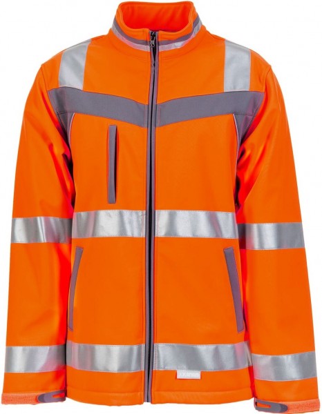 Planam Plaline high-visibility softshell jacket